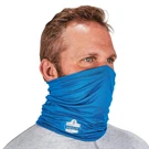 Ergodyne Chill-its 6487 Cooling Neck Gaiter, Multiple Ways To One Size, Blue. Fixed Price $20.71.