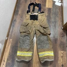 Lion Apparel Firefighter Turnout Bunker Pants Size M Janesville 2010 W/ Liner. Fixed Price $68.00.