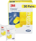 3M Ear Plugs, 30 Pairs/box, E-a-r Classic 310-1060, Uncorded, Disposable, Foam. Fixed Price $18.99.