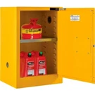 New! Flammable Cabinet, Self Close Single Door, 12 Gallon, 23"WX18"DX35"H!!. Fixed Price $1299.95.