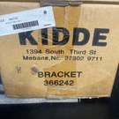 Kidde 366242 Fire Extinguisher Mounting Bracket, Steel, For 10 Lb Tank Weight. Fixed Price $43.00.