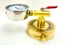 Nni 2-1/2" Nst Fire Hydrant Static Pressure Gauge 160 Psi & 3 Way Bleeder Valve. Fixed Price $129.95.