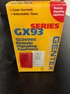 Gentex GX93 Fire Alarm Remote Signaling Appliance 12/24V, Mini-horn White. Fixed Price $30.00.