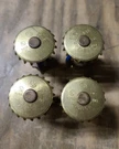 (4)CENTRAL 804A Sprinkler Heads Upright Blue 1R-1496-D13. Fixed Price $30.00.