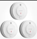 X-sense 3 Pack Smoke Alarms, 10 Year Lithium Battery, Led Indicator SD2JOAX. Fixed Price $59.88.