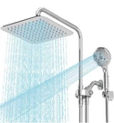 High Pressure Shower Combo: Upgrade Dual HEAD,10" Fixed Rain.... Fixed Price $39.99.