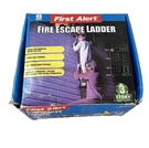 First Alert Three-story Portable Fire Escape Ladder 24FT EL53W-2 Black. Fixed Price $79.99.