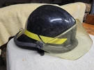 Vintage Bullard Firefighters Helmet R160 R721 Size 1/2-8 With Face Shield. Fixed Price $54.99.