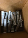 Box Of 12VIC Press 1/2" P596 Victaulic Male Threaded Adaptor - Npt Sch 10/304. Fixed Price $100.00.