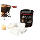 Quick Instant Fire Starter - 100 Pack WATERPROOF,8+ Minute Burn Time, For. Fixed Price $31.16.