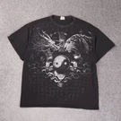 Vintage Delta Pro Weight Dragon & Tiger Yin Yang T-shirt Short Sleeve Black Xl. Fixed Price $29.99.