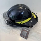 Bullard Px Firedome Firefighter Full Helmet Ess Goggles Black Neck Guard A+. Fixed Price $175.00.